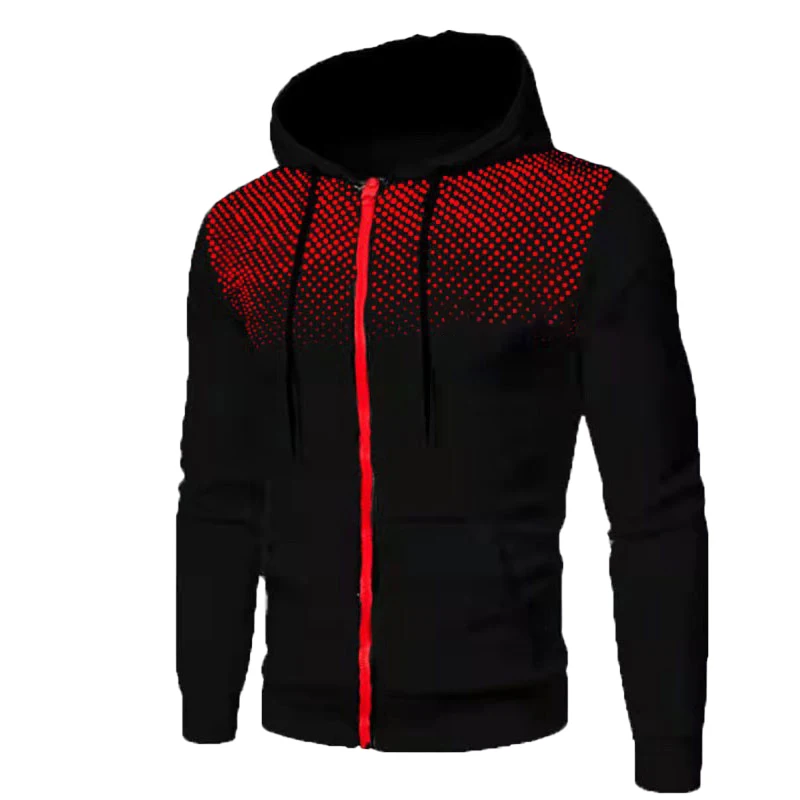 

Модные мужские Индивидуальные куртки, топы с принтом в горошек, толстовки, пуловер на осень и зиму, свитшоты, Повседневная Спортивная одежда...