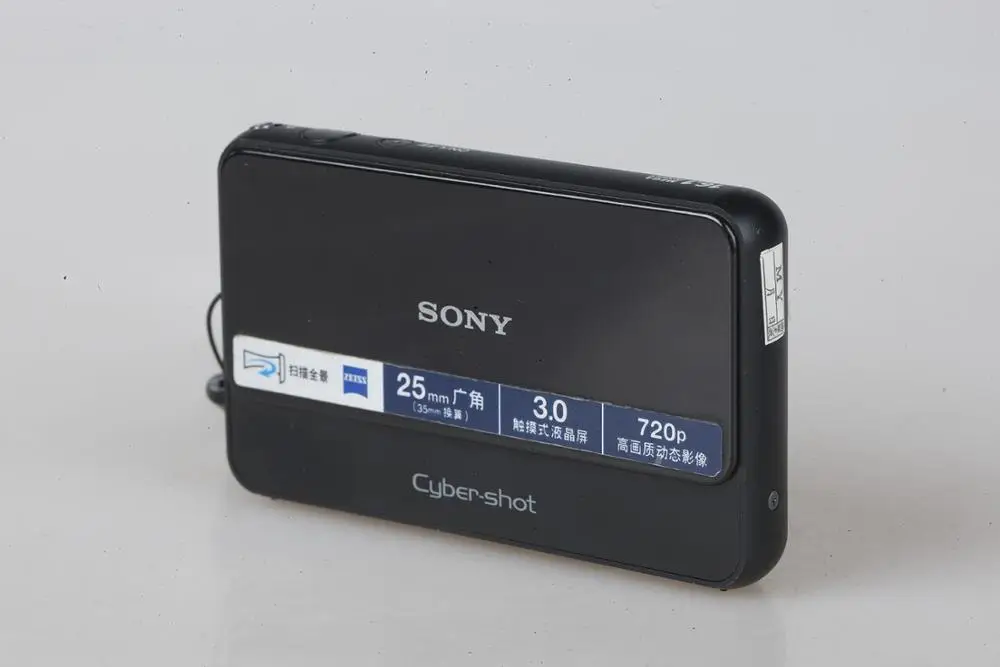 Подержанная цифровая фотокамера Sony Cyber-Shot DSC-T110 16 1 МП с оптическим зумом Carl Zeiss