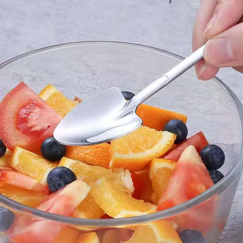 Набор столовых приборов из кофейной ложки в стиле ретро ложка лед нержавеющей