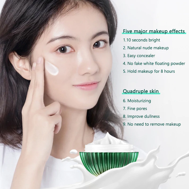 

1PC Probiotics Milk Cream Whitening Anti-Aging Anti Wrinkle Moisturizing Nourish Creams Face Care Beauty Product TSLM1