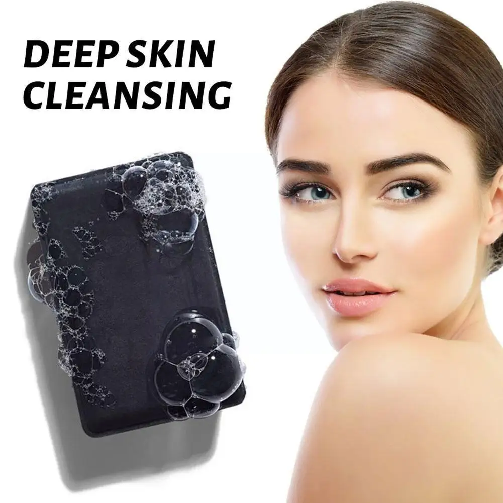 

120g Cocoa Bean Vitamin E Soap African Black Soap Organic Handmade Soap For Acne Skin Cleansing Care Deep Whitening Soap Re U9U8
