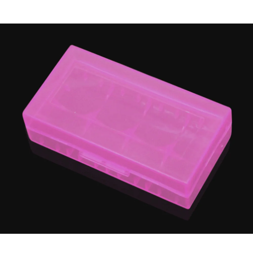 Дешевый 10 шт AJQQ 18650 CR123A 16340 коробка для аккумулятора прозрачный пластиковый