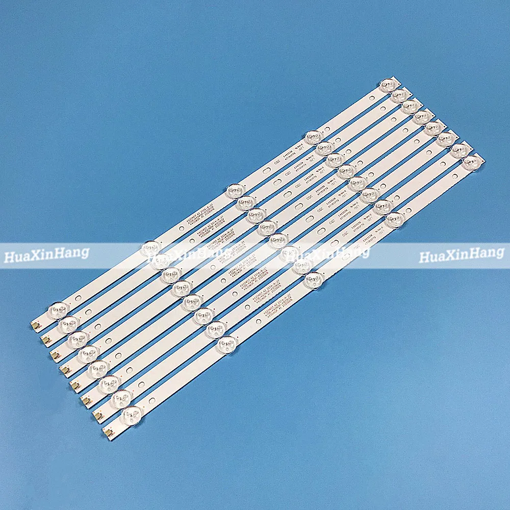 8 шт. для Toshiba 43U7750EV 43 &quotСветодиодные панели 4708-K420WD-A3213K01 K420WD7 A3 4708-K43WDR-A1213K04 K430WDR A1
