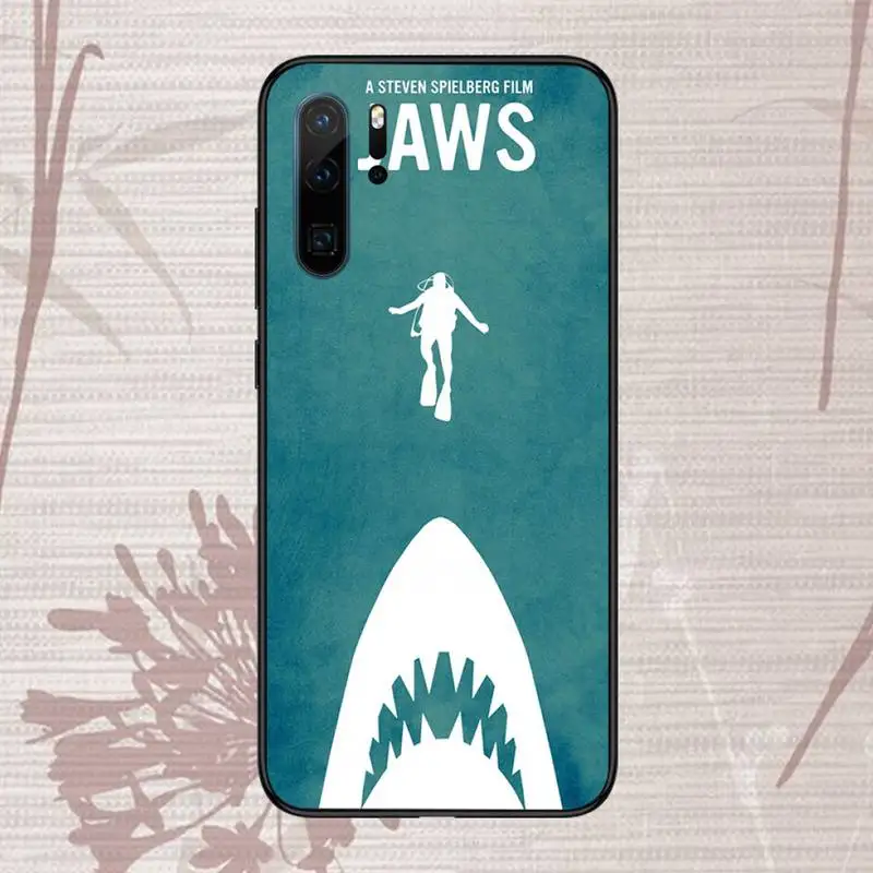 

Jaws Phone Case For Huawei P20 P30 P40 lite Pro P Smart 2019 Mate 10 20 Lite Pro Nova 5t