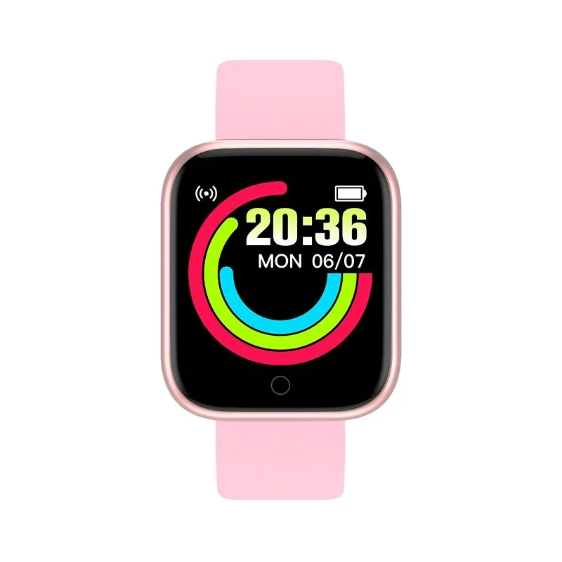 

D20S Sport Men Smart Watch For Android Ios Fitness Bracelet Heart Rate Blood Pressure Smartwatch 2021 Waterproof Pedometer Clock