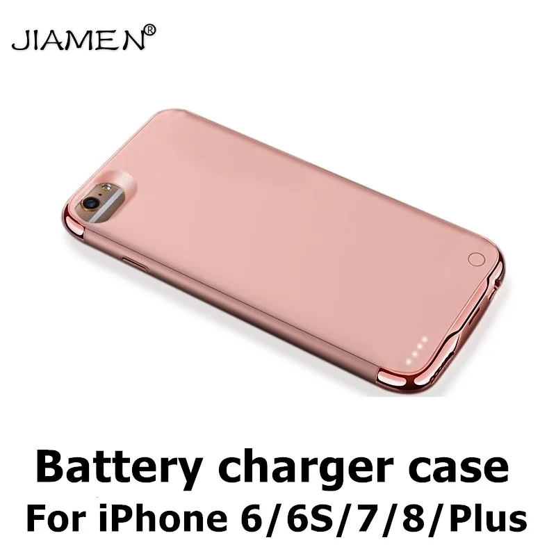 4000 мАч Тонкий Ультра батарея чехол для iPhone 6 s 7 8 плюс Чехол со встроенным