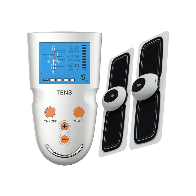 Брендовый беспроводной электротерапевтический массажер TENS с 6 режимами