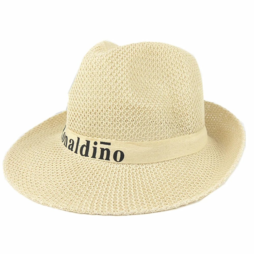 2020 унисекс летняя Складная модная повседневная трендовая пляжная Соломенная