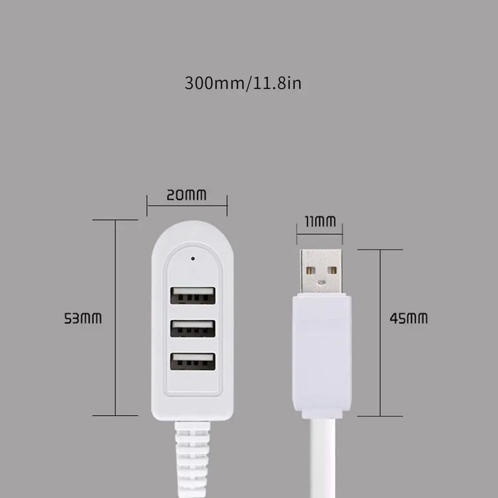 

Usb Splitter 3usb Multifunction 3a Charger Converter Extension Line Expansion Multi-port Hub Hub