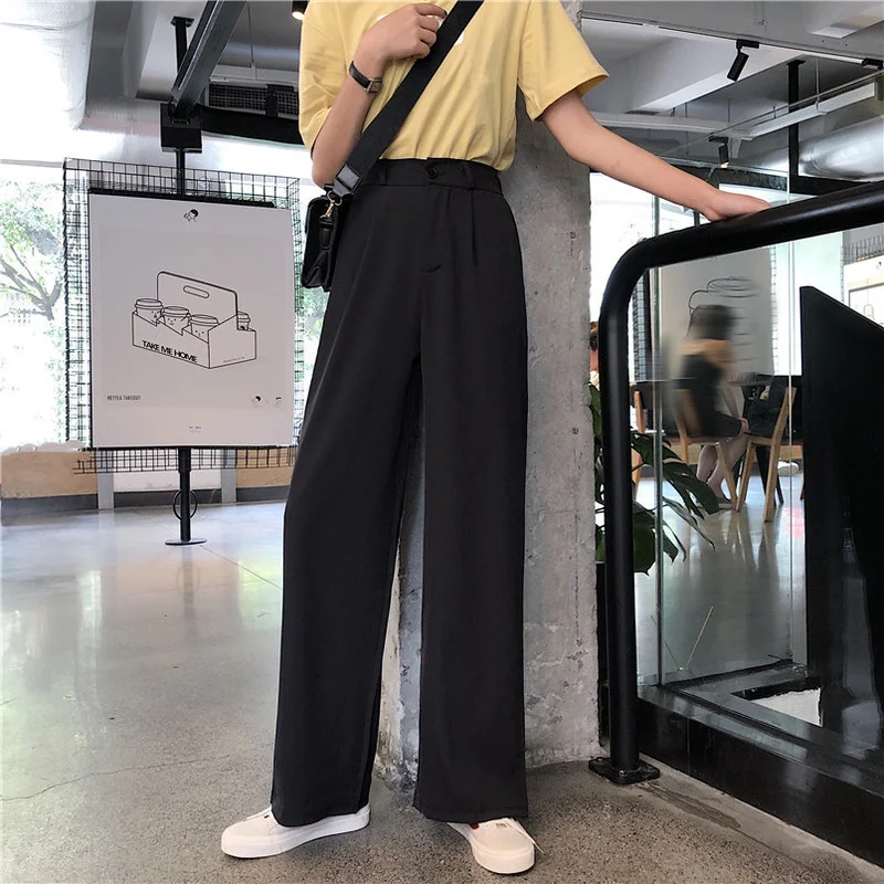 

Женские повседневные брюки до щиколотки с высокой талией и завышенной талией