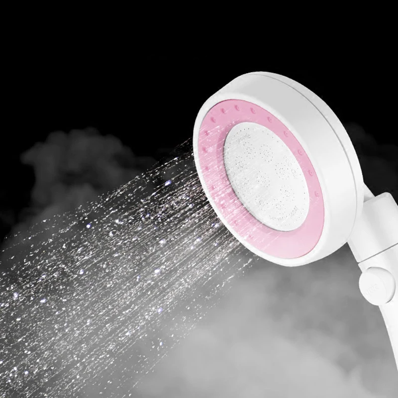 

1 Pcs Supercharged Shower One Button Water Stop Nozzle Shower Head Shower Head Shower Hand Shower