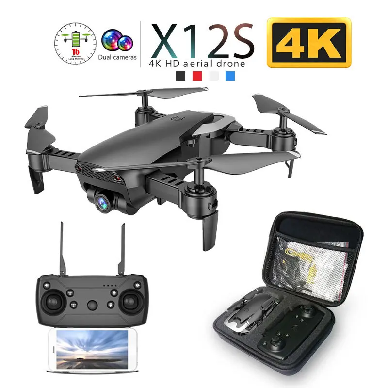 

X12S GPS Drone With 1080p Hd Wide-angle Dual Camera Photography Uav Wifi Fpv Optical Flow Quadcopter For Children‘s Toys Dron