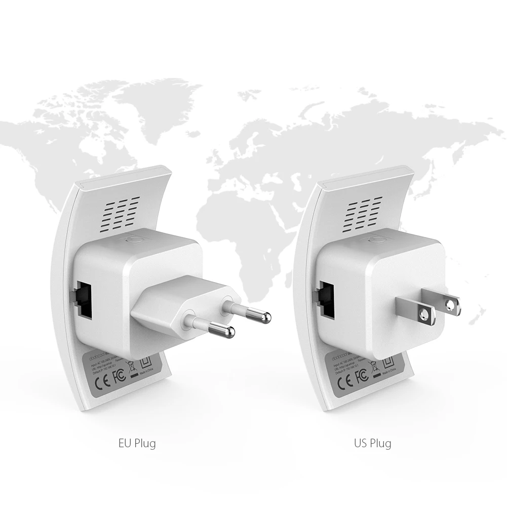 

Беспроводной усилитель диапазона N300, 2,4 ГГц, 300 Мбит/с, 2 антенны