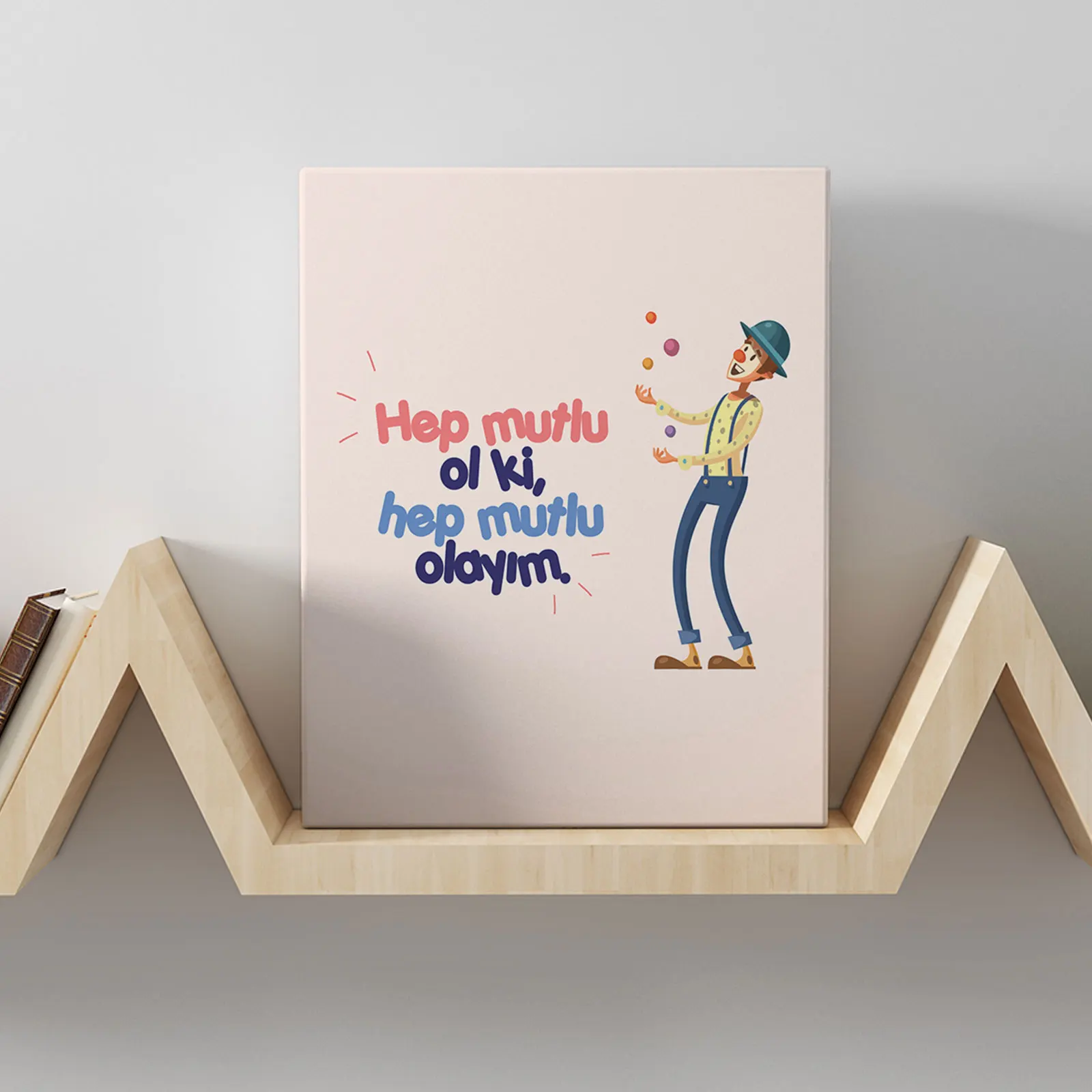 

Romantic Design Mini Canvas Table-No18