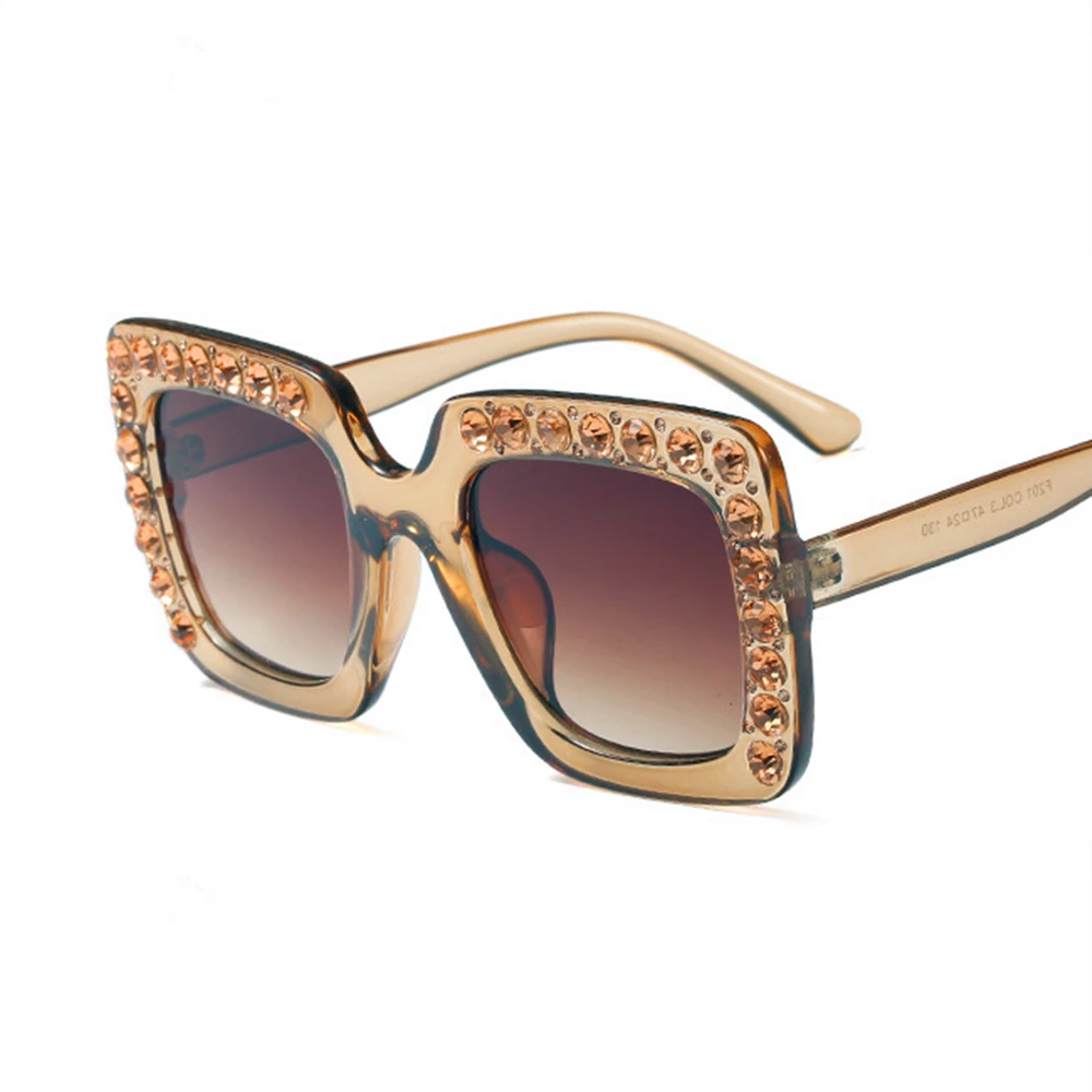 Fashion Children's Sunglasses New Trendy Big Square Frame High Quality Baby Glasses Retro Diamond Boys Girls Eyeglasses UV400 |