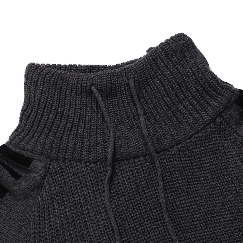 Мужской зимний Повседневный свитер европейского размера Мужская сохраняющая