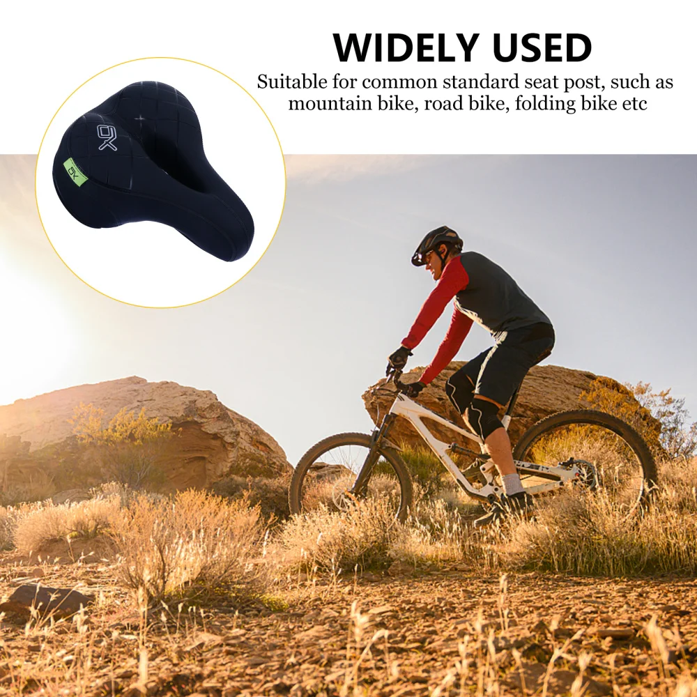 

Practical Bike Saddle Comfortable Mountain Bike Seat Bike Riding Cushion