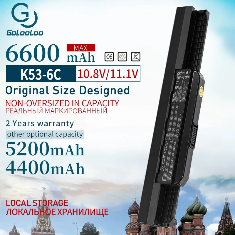 11 1 v Новый аккумулятор для ноутбука Asus A32 K53 A42 K43SV A43 A53 A53S A53SV K43 x54h k53t K43S K53E K53F K53S K53SV