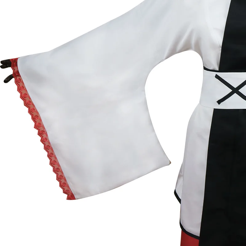 Danganronpa Monokuma кимоно костюм для косплея мужской форма комплект Аниме Драконий