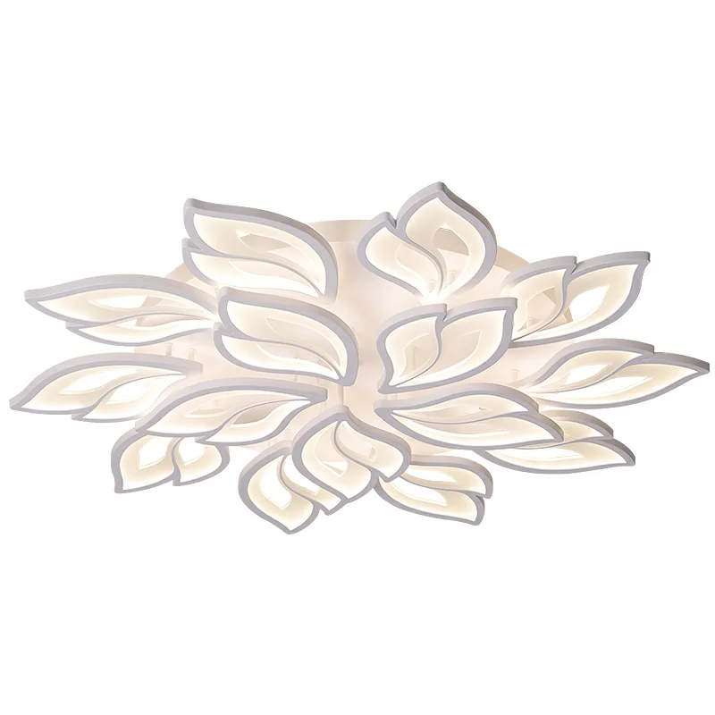 

New LED Chandelier For Living Room Bedroom Home Chandelier Modern Led Ceiling Chandelier Lamp Petal shape Lighting chandelier