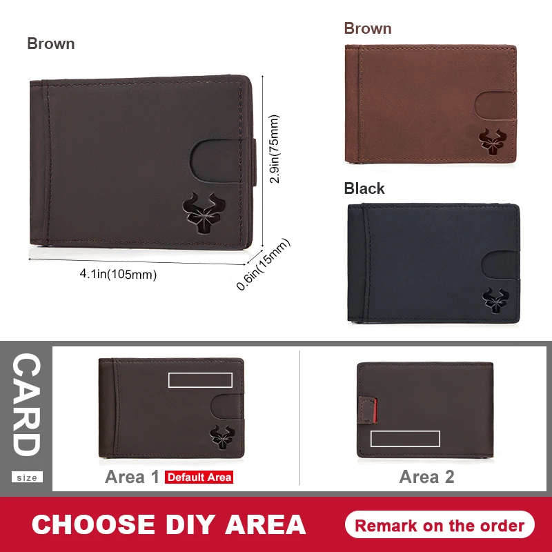 Бесплатная гравировка Новый Модный чехол для банковских карт футляр из