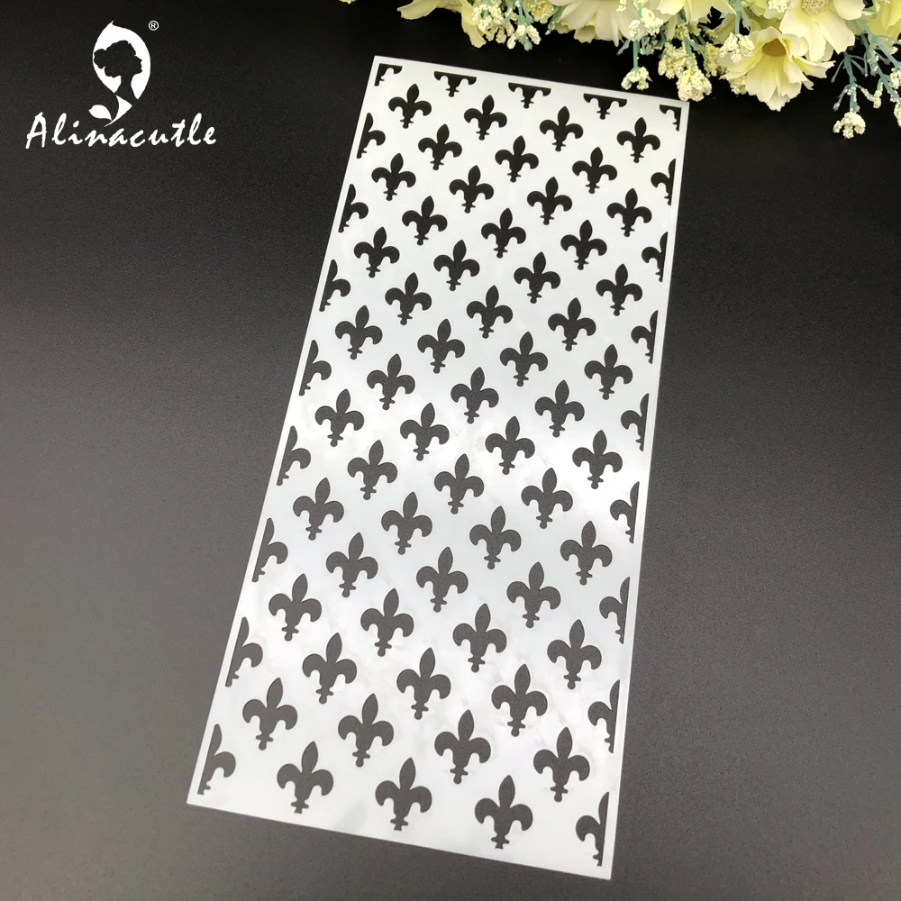 Винтаж Slimline ПЭТ трафареты для краски раскраска скрапбукинга тиснильный альбом