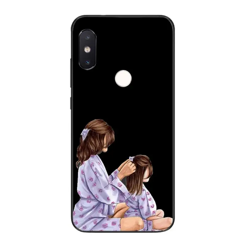 

Babaite Baby Mom Girl Super Mom Dad Coque Shell Phone Case For Xiaomi Mi8 9 10 9T 5 6 A1 A2Lite 9SE 8SE Mi8lite Mix2 Max3 F1