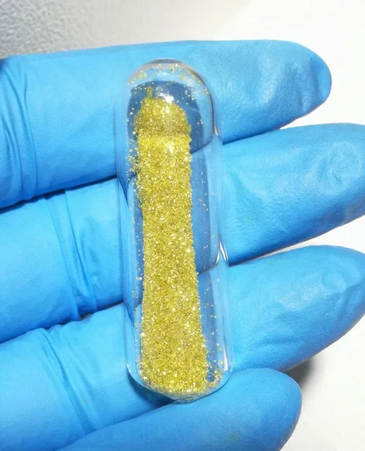 

Diamond glass sealed synthetic diamond powder carbon element non-metal element