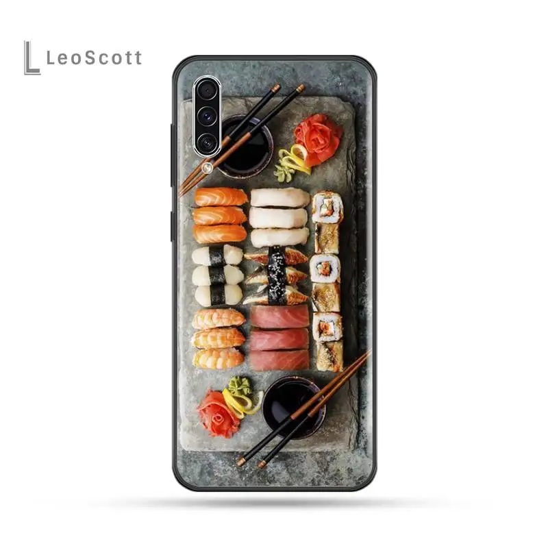 

Japanese cuisine sushi Phone Case For Samsung Galaxy M10 20 30 A 40 50 70 71 6S A2 A6 A9 2018 J7 CORE PLUS STAR S10 5G C8