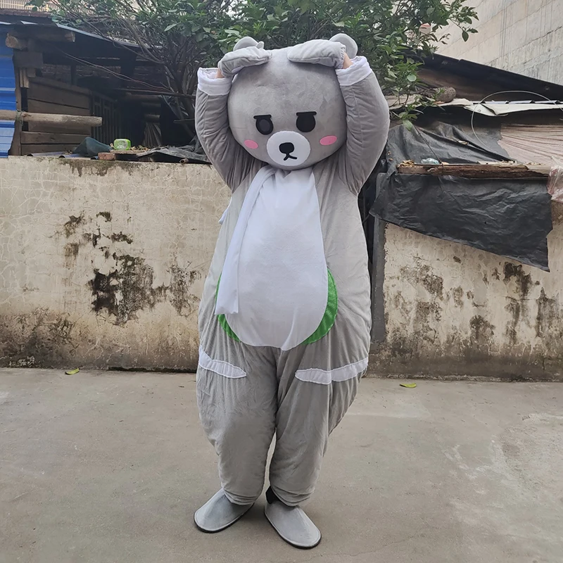 

Cute Teddy Bear Mascot Costume Anime Costume Advertising Costumes for Christmas and Halloween Birthday Parties