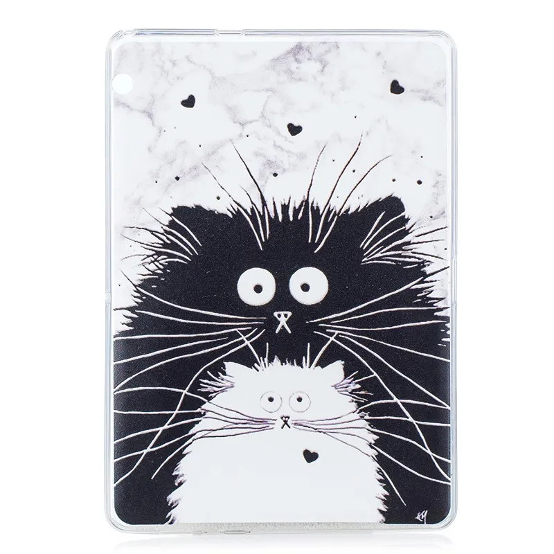 Мягкий чехол для планшета из ТПУ для huawei Mediapad T3 10, чехол Kawaii Cat Puppy, чехол на заднюю панель для Funda huawei T3 10 AGS-L09 AGS-W09 9,6'