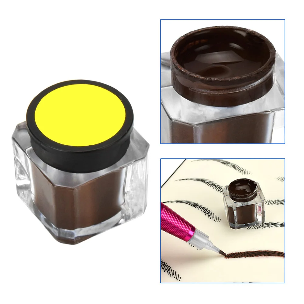 

Pen Kit Embroidery Single-end Manual Pen Practice Skin Blades Pigment Rack Ink Cup Razor Pencil and D