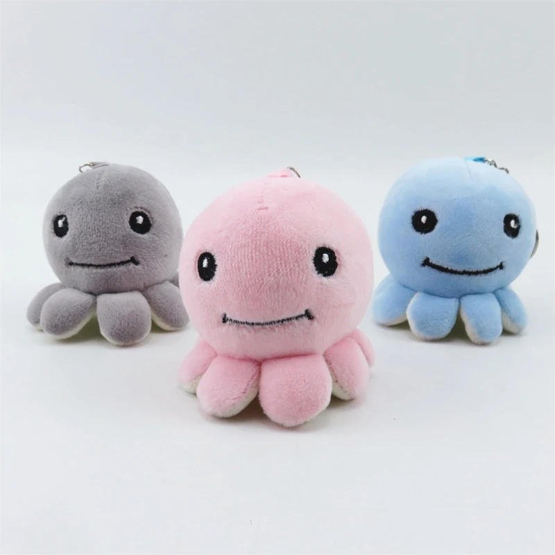 

New Cute Octopus Plush Small Pendant Kids Toys Backpack Hangings Stuffed Animals Christmas Birthday Gifts
