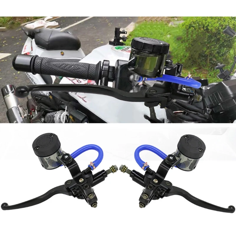 

7/8" 22mm Motorcycle Front Push Type Brake Pump Master Cylinder Brake Lever For YAMAHA Rexciter150 LC135 LC150