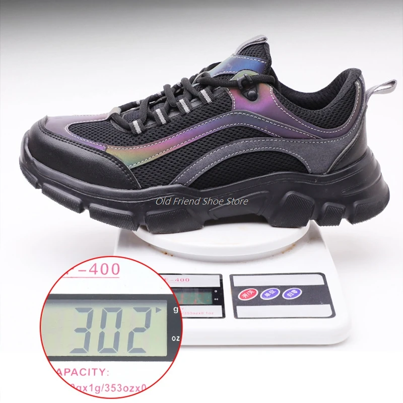 

Wear-resistant Work Shoes Men's Safety Boots Steel Toe Cap Anti-puncture Safety Shoes For Men Work Sneakers Anti-stab Work Boots