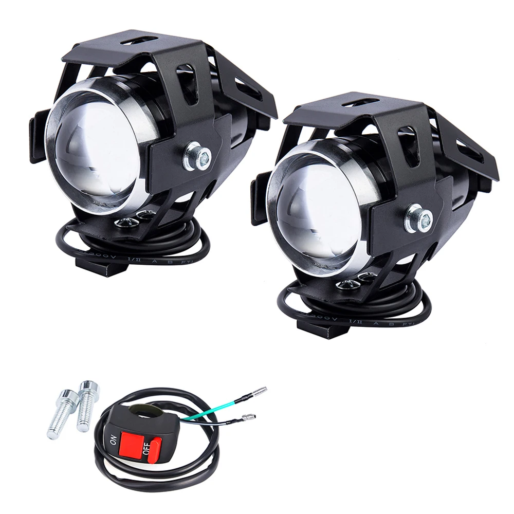 

Фара головного света для мотоцикла, U5, светодиодная, 12 В, 2 шт.