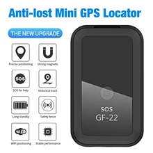 GF-22 GPS Real Time Car Tracker Voice Control Anti-Lost Device Locator Antilost Device Mini Precise Positioning GPS With TF Card