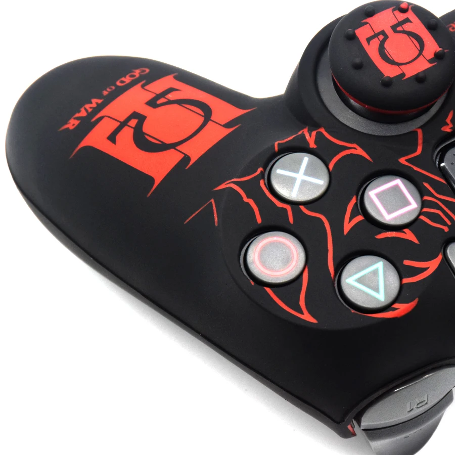 Силиконовый чехол для беспроводного контроллера PS4/Slim/Pro защитный и 2 крышки Sony Play