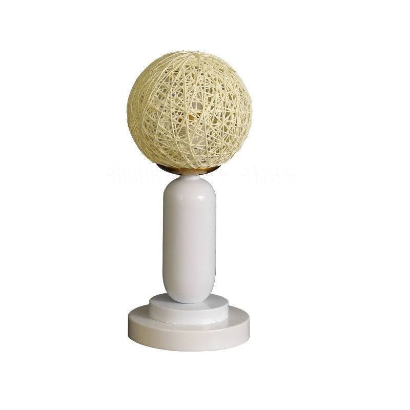 Современная светодиодсветодиодный настольная лампа в виде стеклянного шара