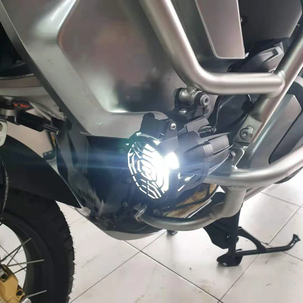 Fog Lamp Guard Fits For Bmw R1250GS Adventure R1250HP R1250 GS HP G310GS R1200GS ADV LC F900XR F900R Flipable Foglight Protector |