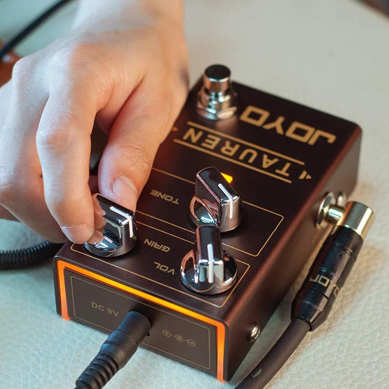 JOYO R-01 Tauren Overdrive от Clean Boost до эффекта педали искажения для электрической гитары