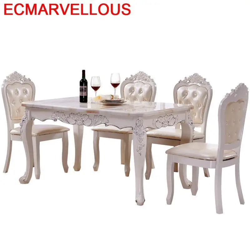 Eet Tafel Dinning Sala Comedor кухонный набор Escrivaninha Redonda Pliante европейский стол бюро Mesa De Jantar Tablo