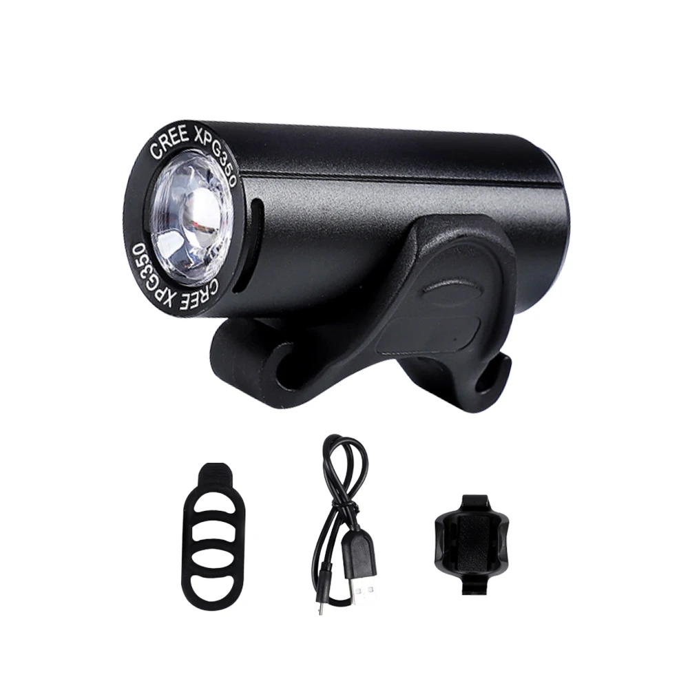 Водонепроницаемый USB фонасветильник для велосипеда 350 лм|Велосипедная фара| |
