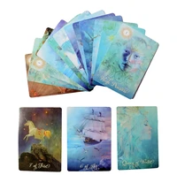 new deck modern tarot cards 78 cards set mystical divination oracle cards personal use tarot deck good beautiful card