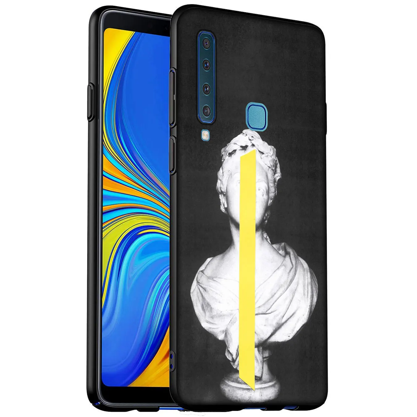 Plaster statue David Lisa Aesthetic Case for Samsung Galaxy A51 A71 A81 A91 A41 A21 A11 A01 A2 Core J8 J7 J4 J6 Plus Prime 2018 |