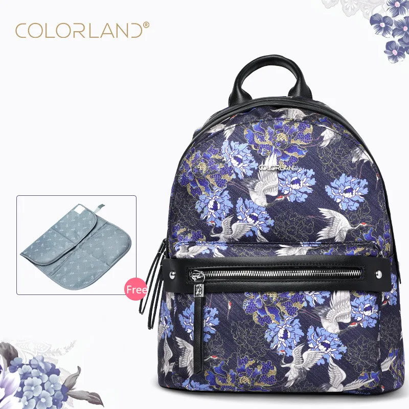 COLORLAND полиэстеровый рюкзак для подгузников, сумка для беременных для мам, аксессуары для детских колясок, пеленка, пеленка, мама, материнство мамы, органайзер kanken Infantil, Влажные СумкиБразилия стиль дропшиппи