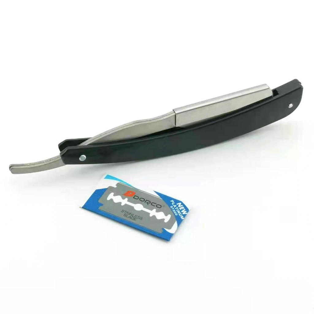 Складной нож и Парикмахерская бритва с прямыми краями для бритья удаления волос