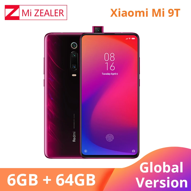 Новая глобальная версия Xiaomi mi 9T Red K20 6 39 дюймов ГБ 64 Гб Смартфон 48MP Snapdragon730 4000 мАч