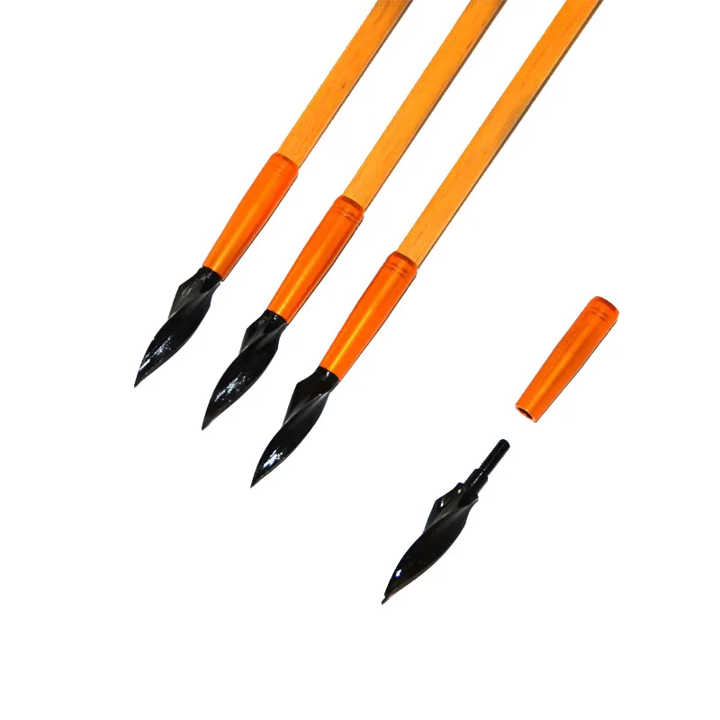 

6pcs/lot Wood Arrow Insert Archery Aluminium Insert Connect Arrowhead Fit Wood Arrow & Bamboo Arrow connecting screw head