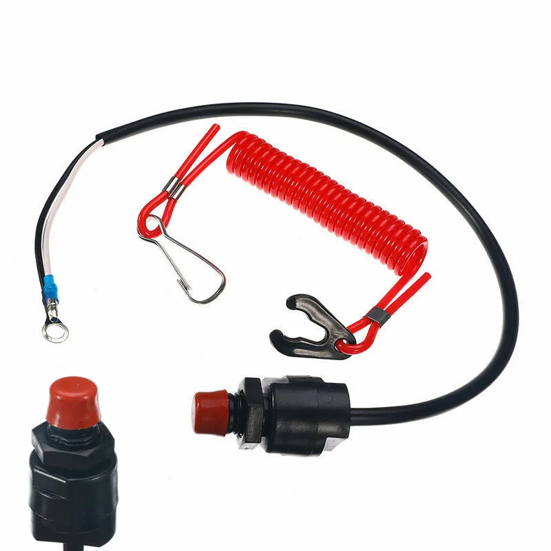 

Boat Outboard Kill Switch Component Set Plastic Replacement Protection